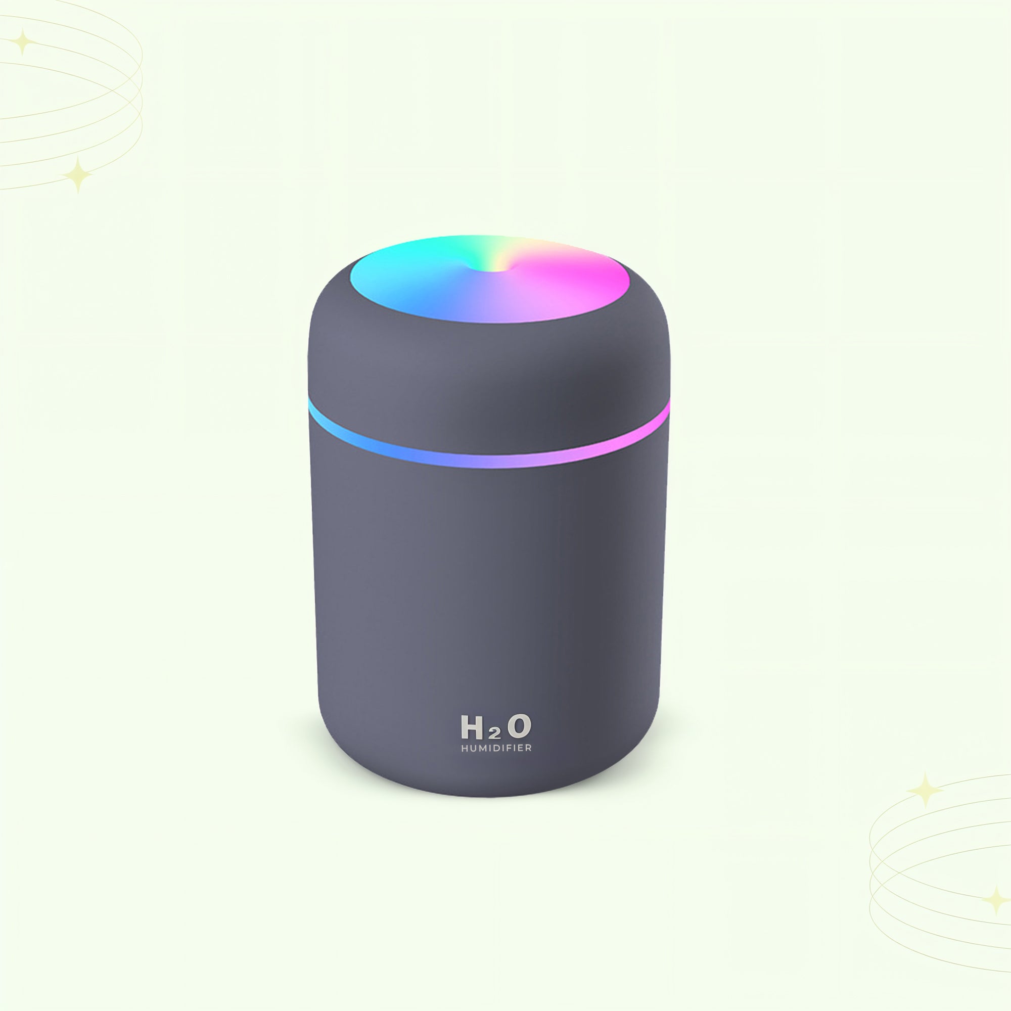 Compact Portable Humidifier | Aroma Diffuser & LED Light 6