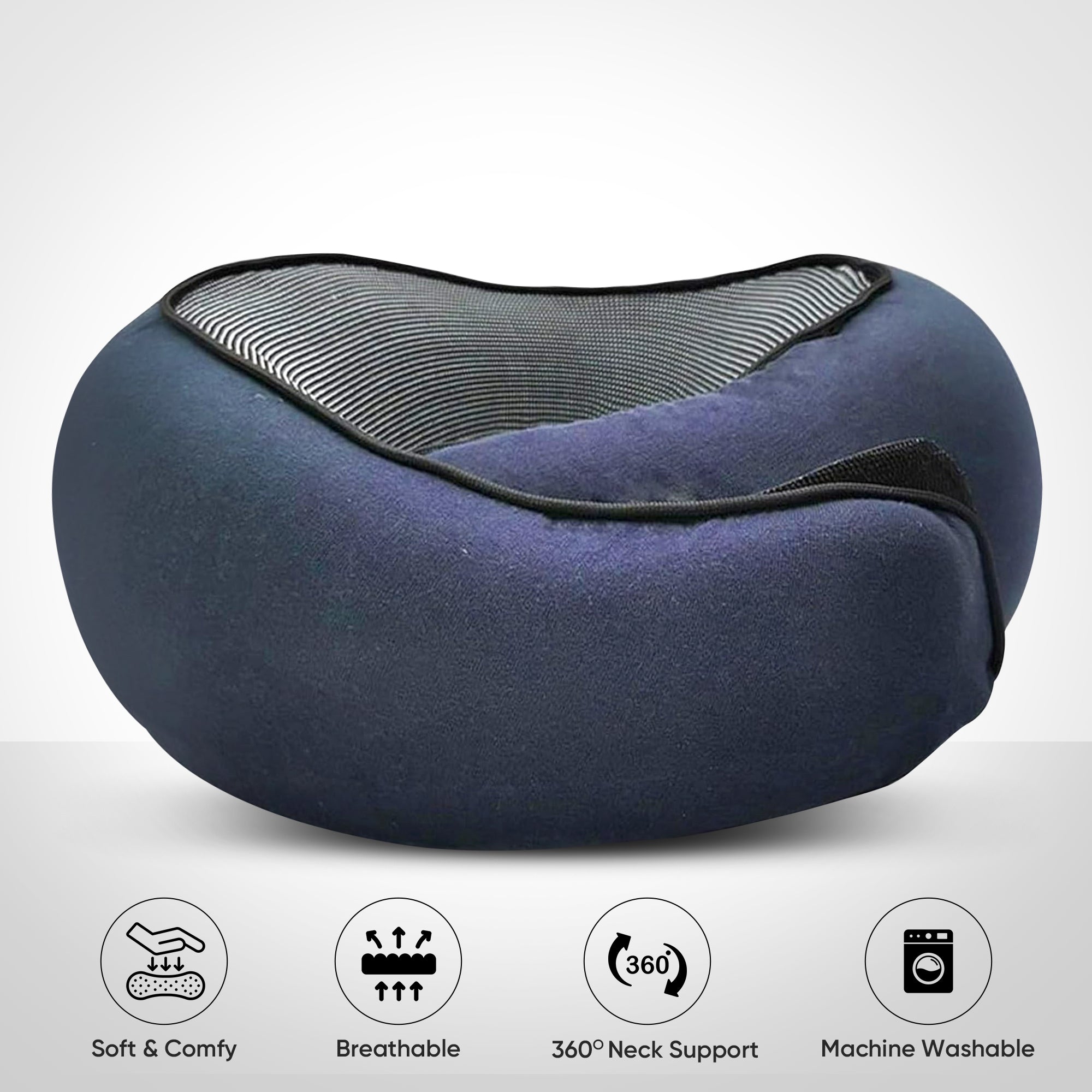 Ergonomic Travel Neck Pillow | Compact & Comfortable Support 12