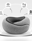 Ergonomic Travel Neck Pillow | Compact & Comfortable Support 3
