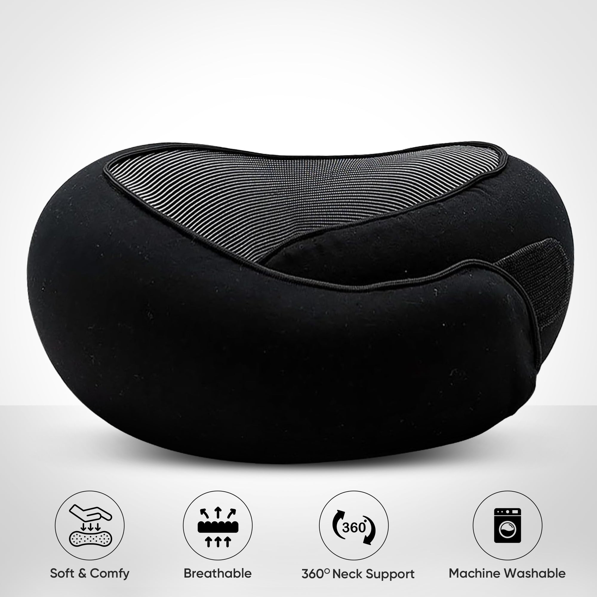 Ergonomic Travel Neck Pillow | Compact & Comfortable Support 8