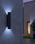 Weather-Resistant Outdoor Wall Lamp | Stylish Aluminium Exterior Lighting